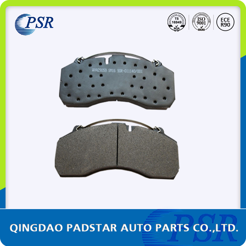 Wva29059 China Manufacturer High Quality Truck & Bus Brake Pad for Mercedes-Benz