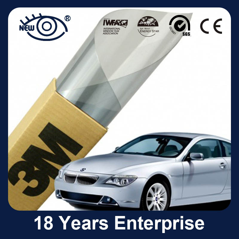 Light Grey Solar Tint Reflective Film for Car Front Window