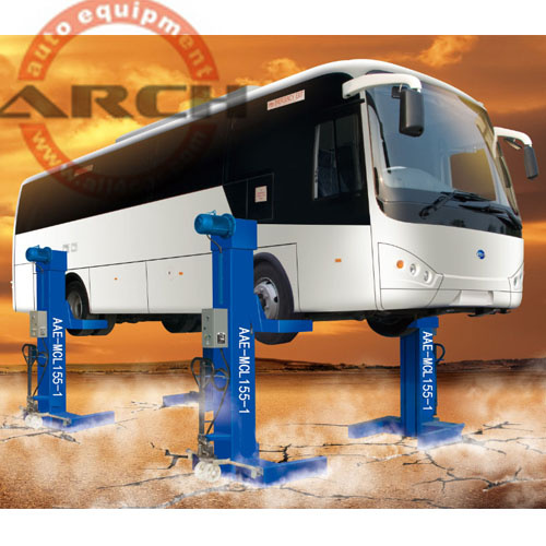Heavy Duty Mobile Column Four Post Truck Lift Lifting Equipment