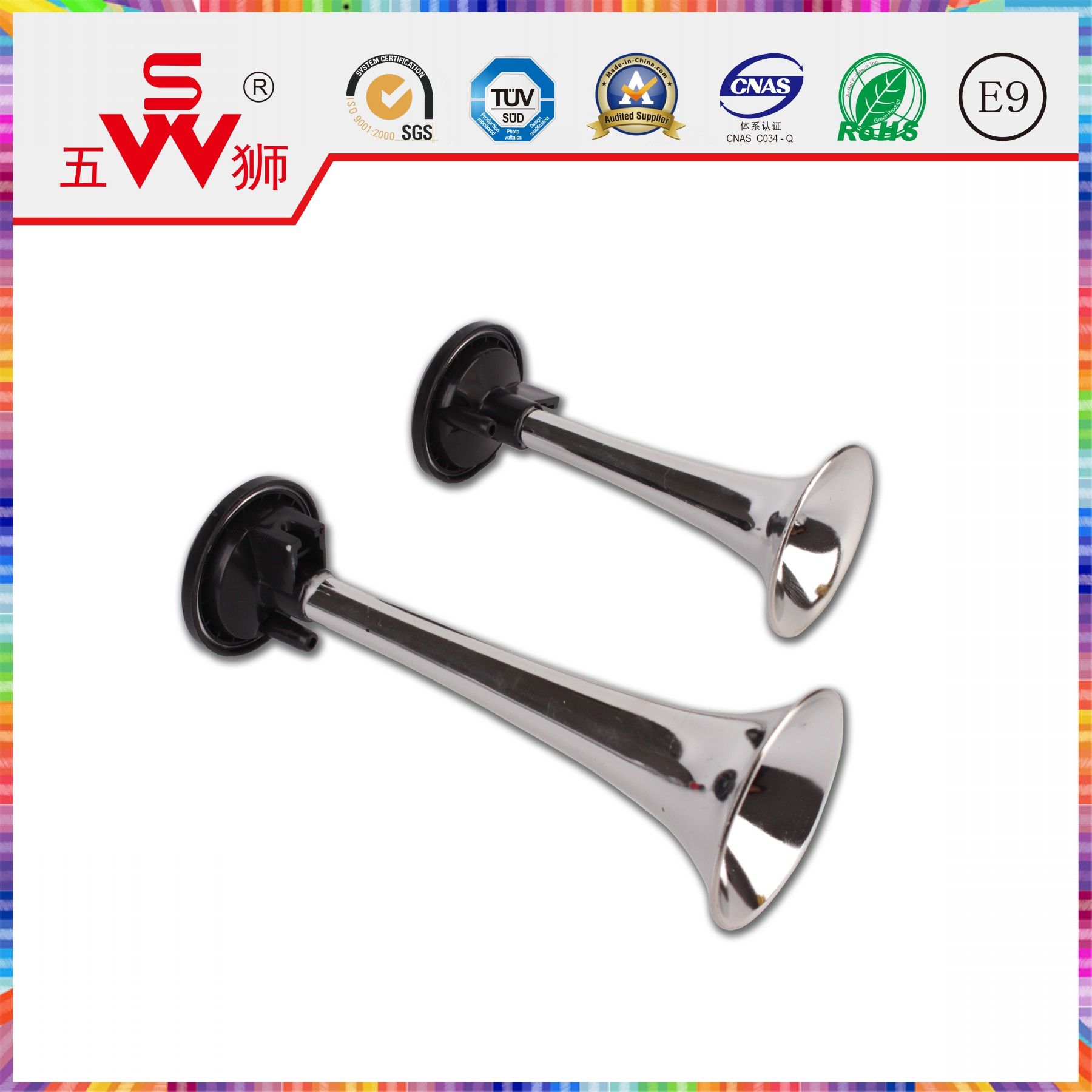 Double Wire ODM Car Horn Water Proof