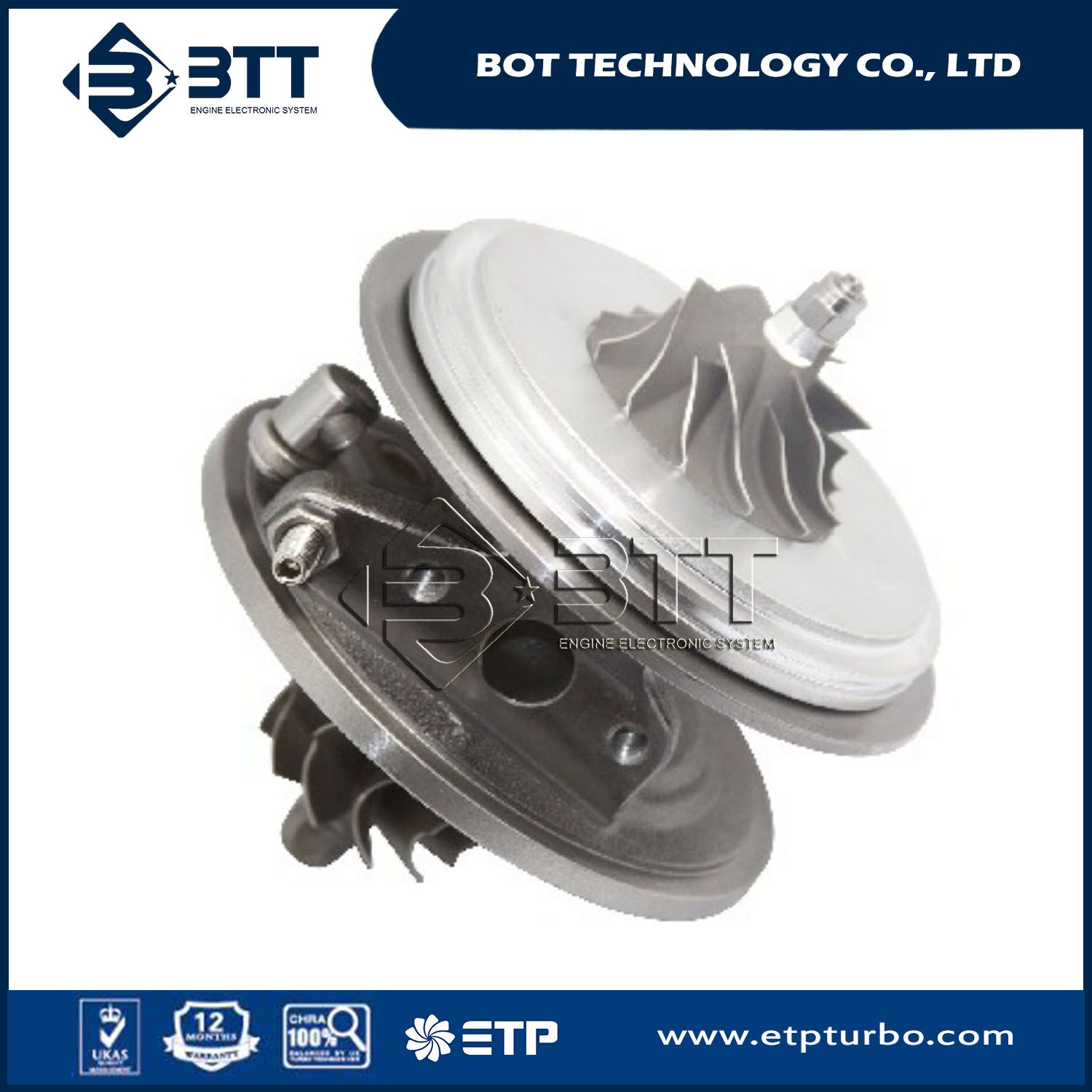 Turbocharger Core Cartridge Chra 53039700132 / 53039710132 / 53039880132 / 53039700139 / 53039710139 / 53039880139 / 53039700205 / 53039710205 / 5303988