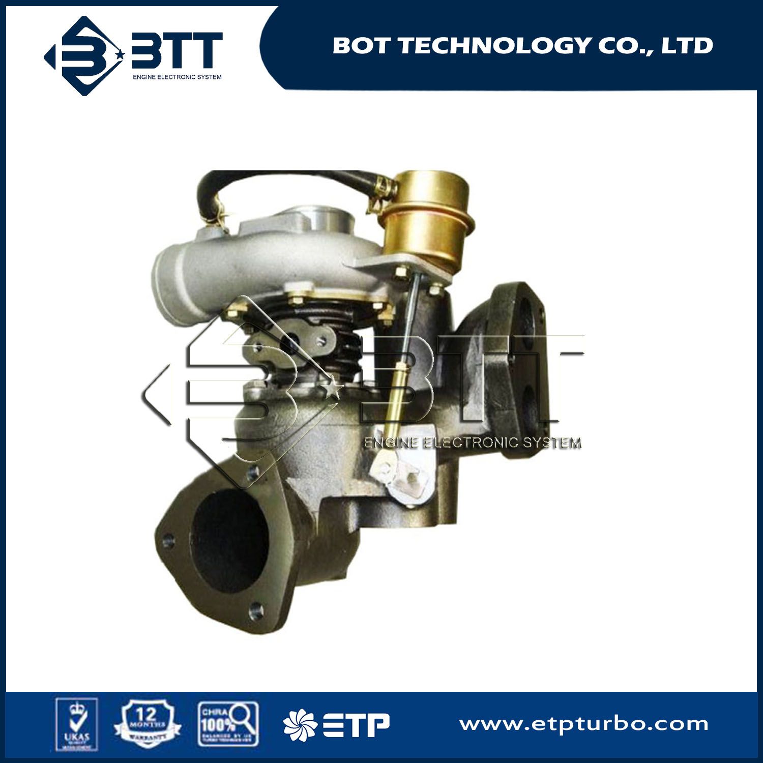 Turbocharger 452055-5004s 452055-0004 452055-0007 T250-04 Err4802 Land-Rover Defender 2.5 Tdi300 Tdi