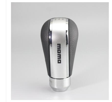 Leather Universal Car Gear Shift Knob Black Manual