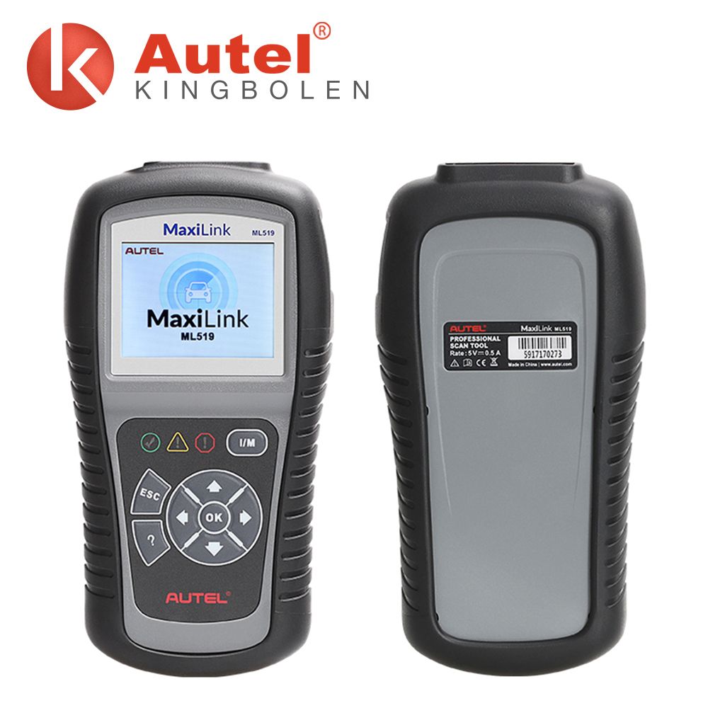 Views Freeze Frame Data Autel Maxilink Ml519 OBD Scanner Diagnostic Code Reader for Cars