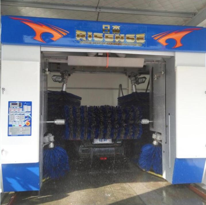 Auto Car Wash Equipment Rollover Type Car Washing Machine From Risense