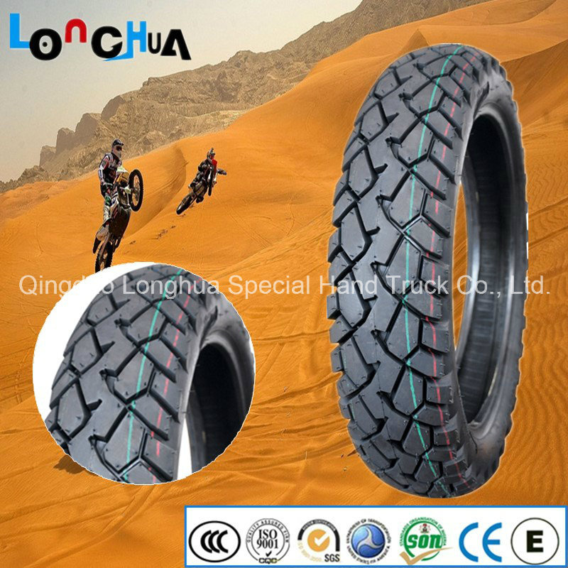 ISO9001 Certificated Natural Rubber Motorcycle Tyre (110/90-16)
