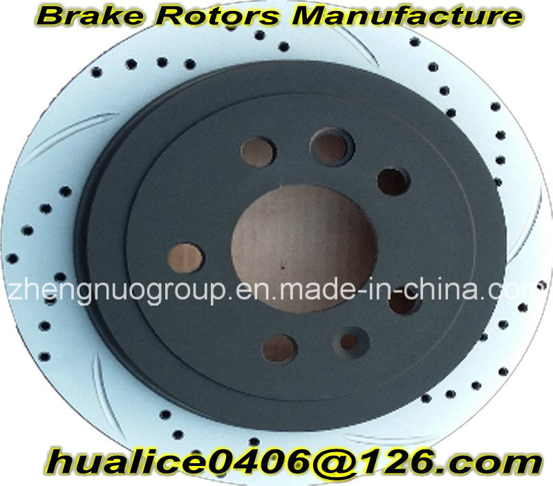 New Curved Pillar Ribs of Brake Rotors for Austrilia Market