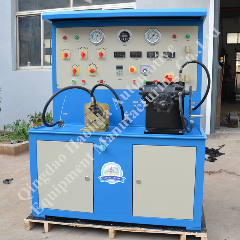 Test Equipment of Hydraulic Traversing Mechanism