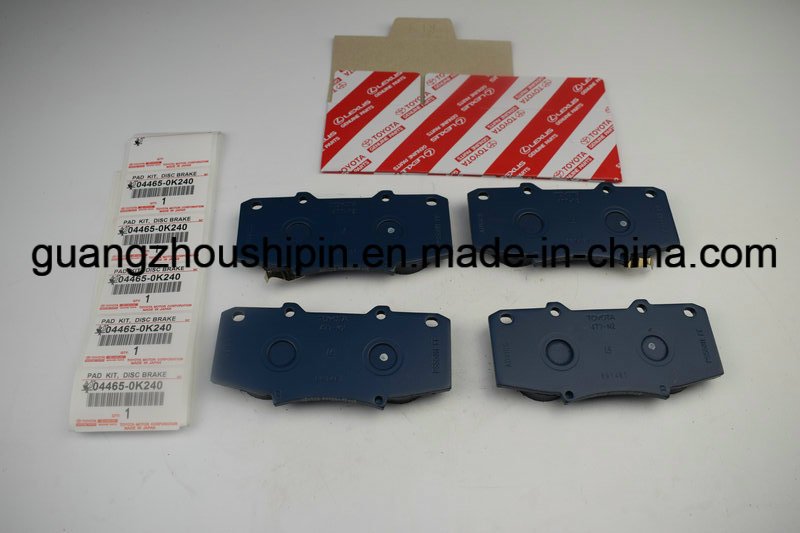 Low Price Brake Pad Front Brake Pad 04465-0K240 for Toyota Vigo