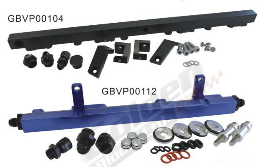 High Volume Fuel Rail Kit for Ford Ba-Bf
