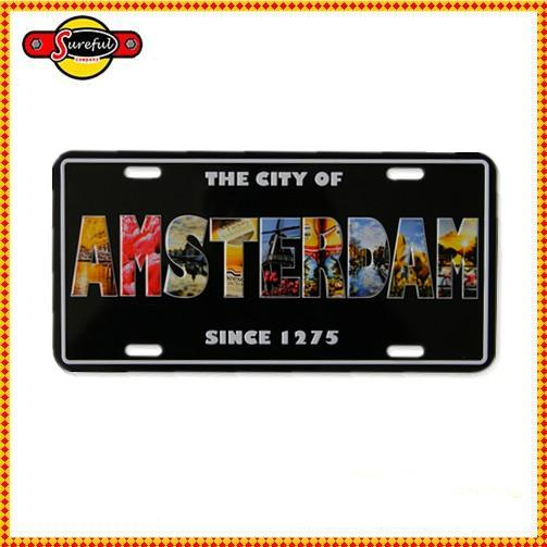 High Quality Car Number License Plate, Embossed Plate, Auto Licence Plate