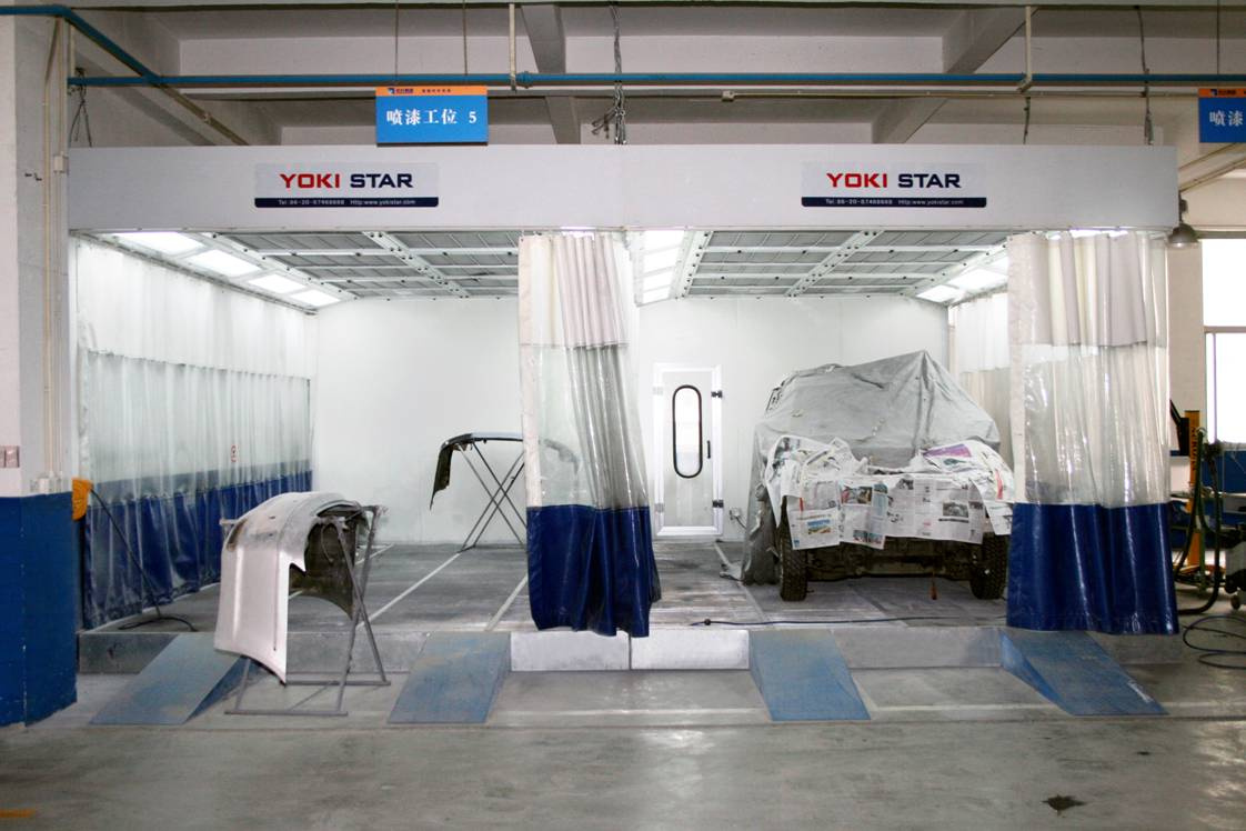 Full Downdraft Yokistar Prep Station Curtains