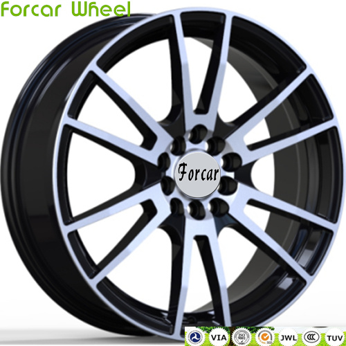 Forcar Black Machine Face Aluminum Rim Car Alloy Wheel
