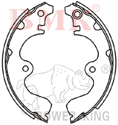 Brake Shoe (K2326) for Toyota