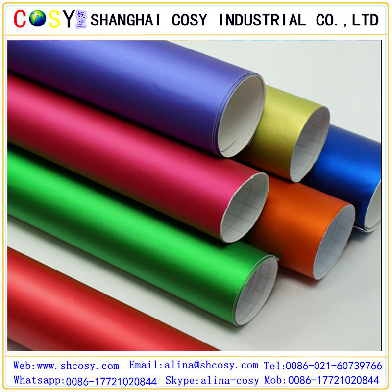 Factory Supply Air Bubble Free Heat Color Changing Car Wrap Vinyl