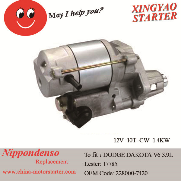 Replace Dodge Dakota1999-2008 Starter in Engine (228000-7420)