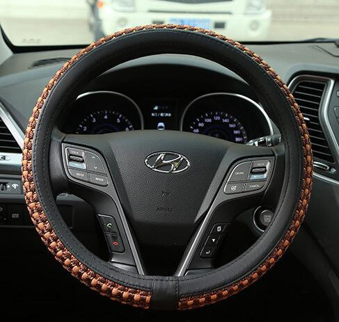 Hot Sale Meryl Breathe Freely Colorful Car Steering Wheel Cover