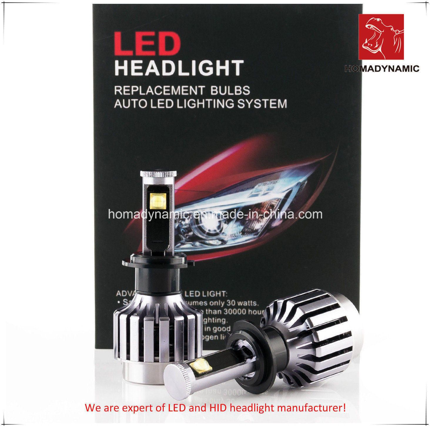 New Arrival LED Headlight LED for Light for Car/Truck 6000k H1 with Fan