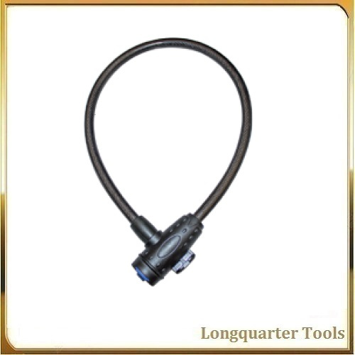 Colorful Bicycle Cable Lock Chain Lock with PVC Cover