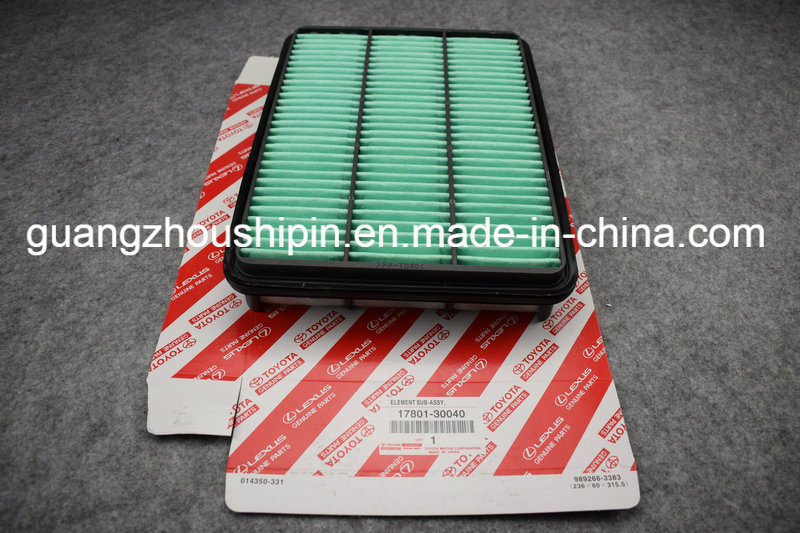 Factory Price Air Filter 17801-30040 for Toyota Prado Rzj120