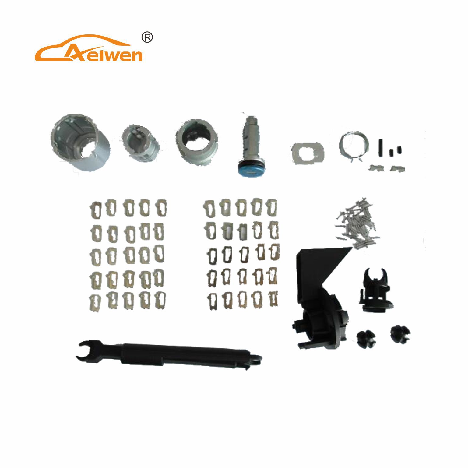 (1535949) Aelwen Car Rep. Set Lock Locking Cylinder Bonnet