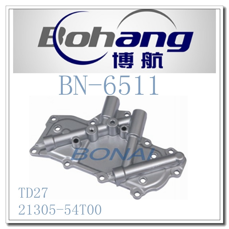 Bonai Engine Spare Part Nissan Td27 Oil Cooler Cover (21305-54T00)