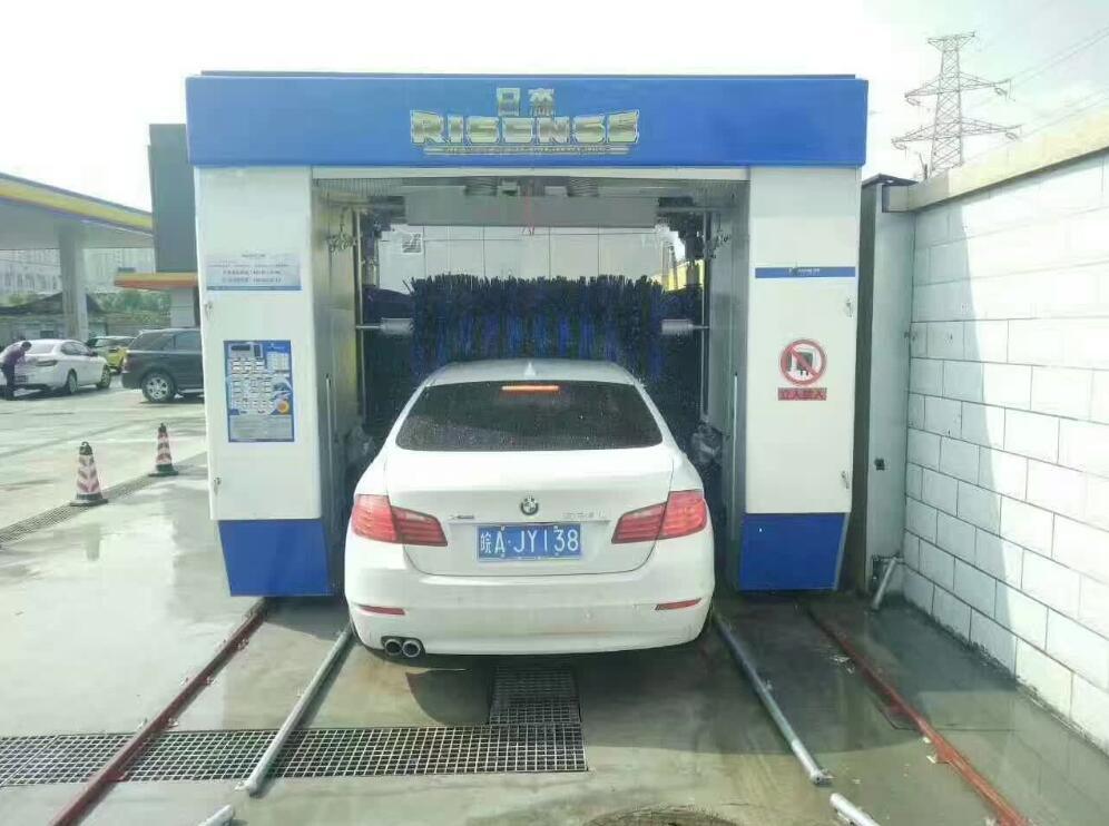 Car Wash Machine with Five Gentle Brushes