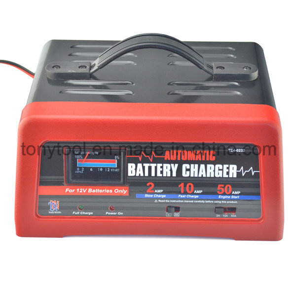 2/10/50A 12V Battery Chargers & Jump Starters