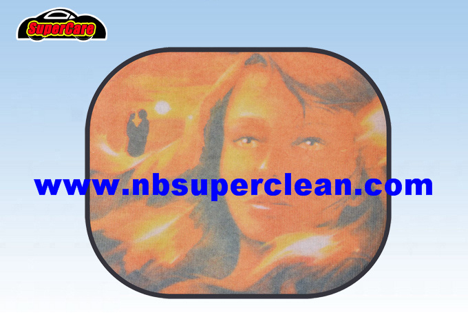 Foldable Printing Auto Car Sunshade