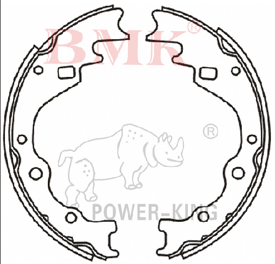 Preminum Quality Brake Shoes (K3349)