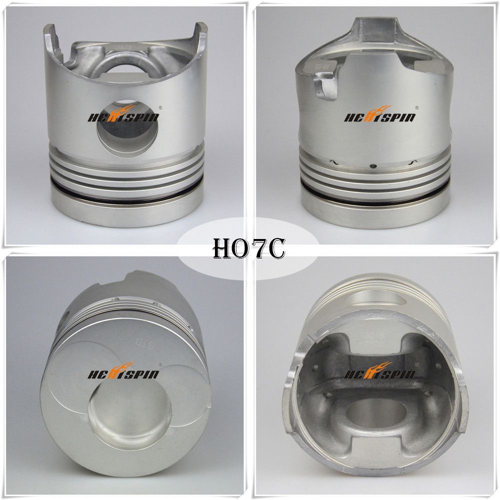 Hino H07c Truck Engine Spare Piston with OEM 13216-2300, 13216-1771