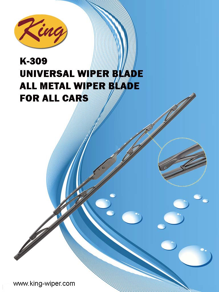 Wiper Blade, Especially Good for Japan and Korea Cars, All Metal Frame, OE Quality