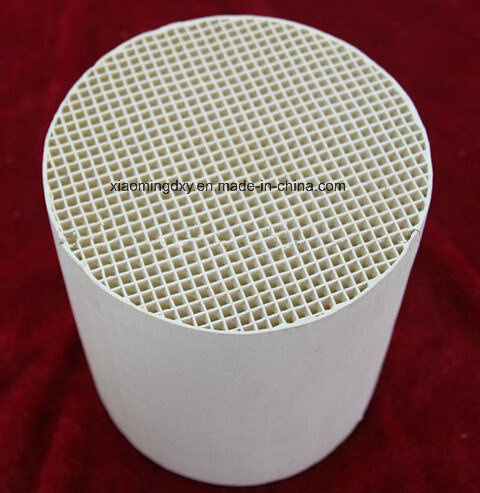 Cordierite Ceramic Honeycomb Substrate Catalytic Converter for Vehicle