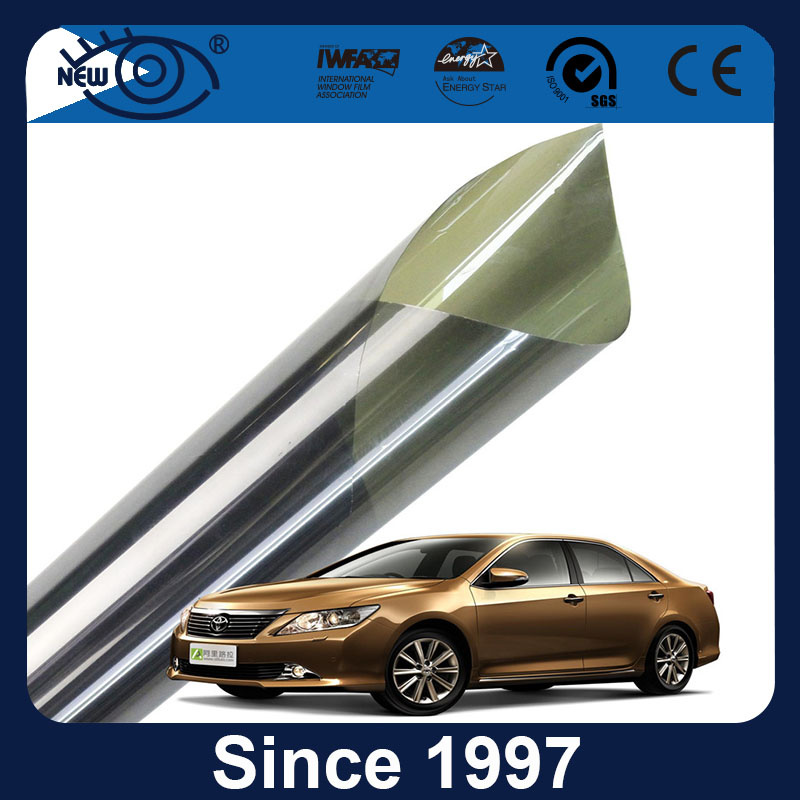 Super Dark Black Car Window Solar Magnetron Sputtering Tint Film