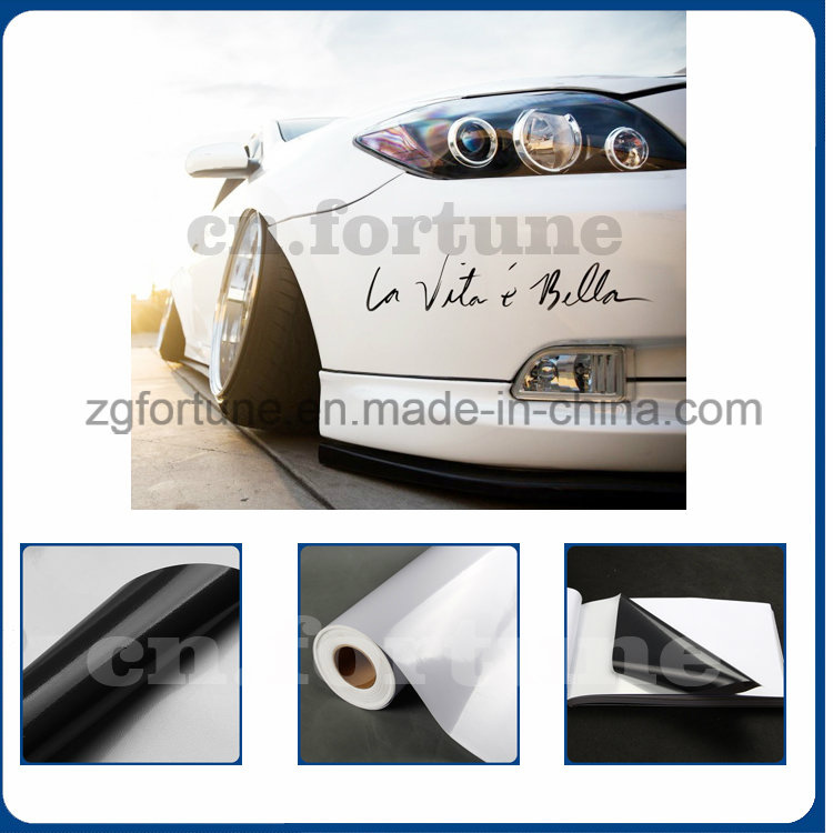 Self Adhesive Vinyl Glossy Glue for Car Sticker Digital Printing