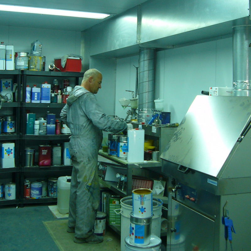 Customized Good Quality Paint Mixing Room