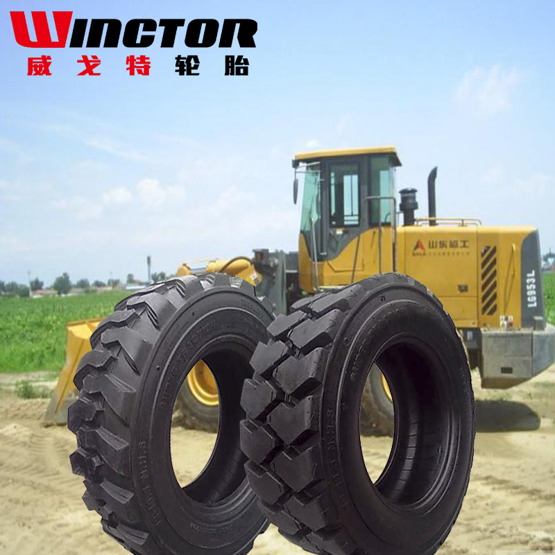 China Popular Bobcat Tyre 10-16.5, Skid Steer Tyre 10-16.5