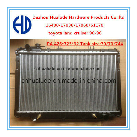Aluminum Automotive Radiator for Toyota Land Cruiser 90-96 Fj80/Hdj80