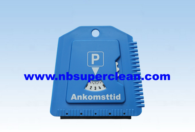 Car Plastic Parking Disc with Ice Scraper (CN2119)