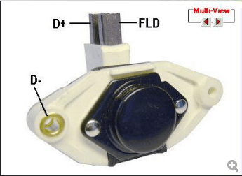 DC Alternator Voltage Regulator for Bosch OEM: 1197 311 310 (EL28V) 
