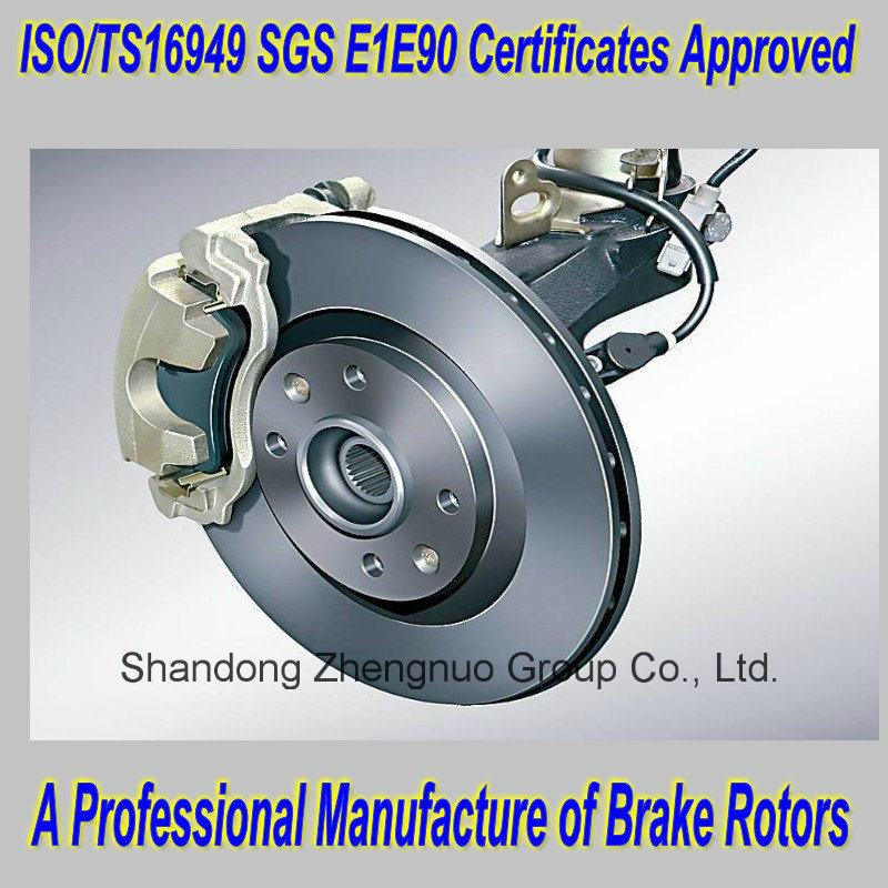 High Quality Auto Parts Rotor Brake Disc for Nissan, Toyota