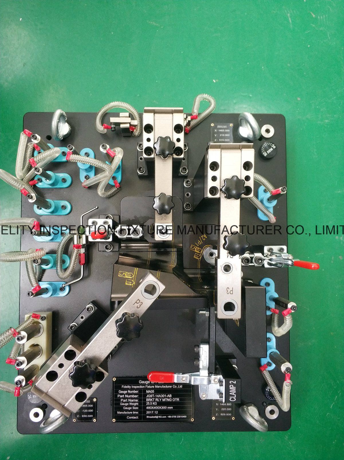 Custmoized Automotive Components Checking Fixture& CF&Inspectiong Tool with CMM Measuring Accessibility for BMW Brkt Rly Mtig OTR
