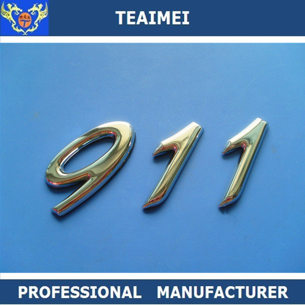 Car Logo Body Sticker Auto Parts Car Emblem Badges of 911