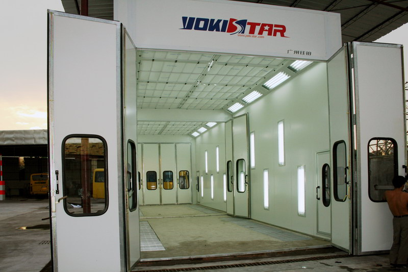 Downdraft Industrial Spray Paint Booths for Bus and Truck
