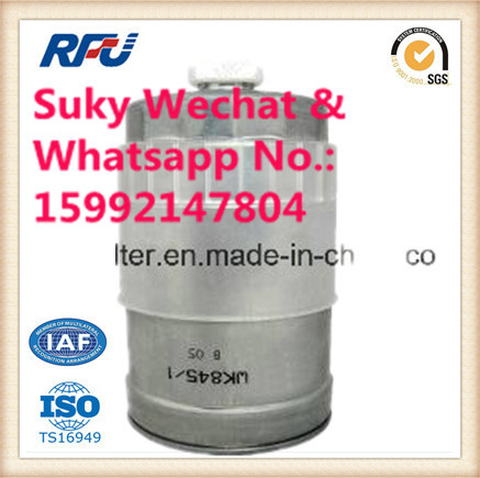 Auto Parts Fuel Filter for Mann Series Wk845/1