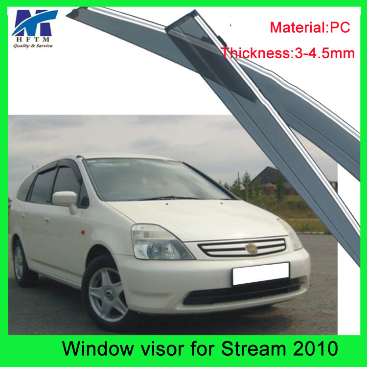 100% Fitment Weather Shields Window Visor for Hodna Stream 2010