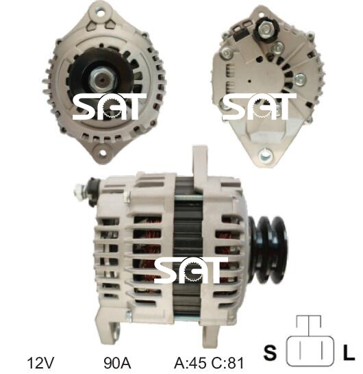 Hitach Alternator Lr190-750 8-97215-992-2