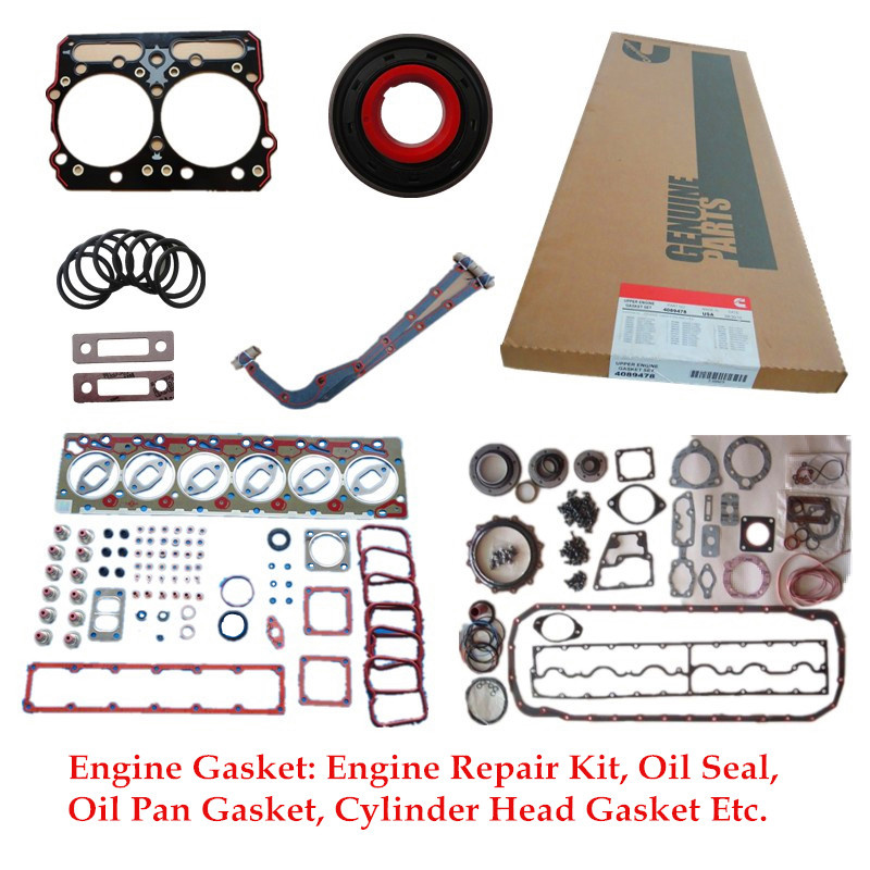 Cummins Engine Gasket Isf2.8 Black Rubber Oil Pan Gasket 4980644