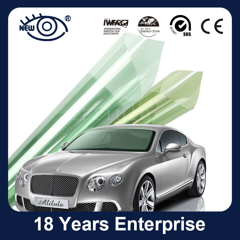 Solar Control Reflective Car Window Mirror Tinted Metallic Film