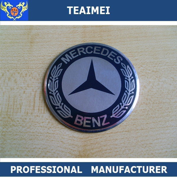 Car Logo ABS Plastic Chrome Car Emblem Badge For Benz